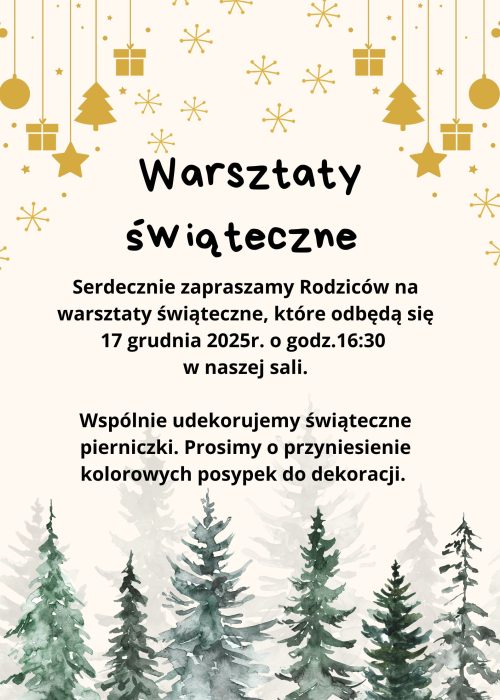 Warsztaty świąteczne